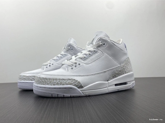 Cheap Air 3 429487-111 Jordan 'Triple PS Retro White' 0722